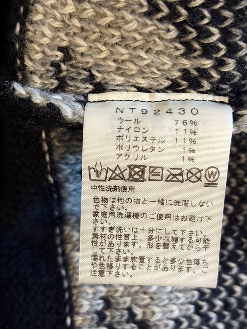 ★THE NORTH FACE ハーフ ドームノルディックセーター Mサイズ