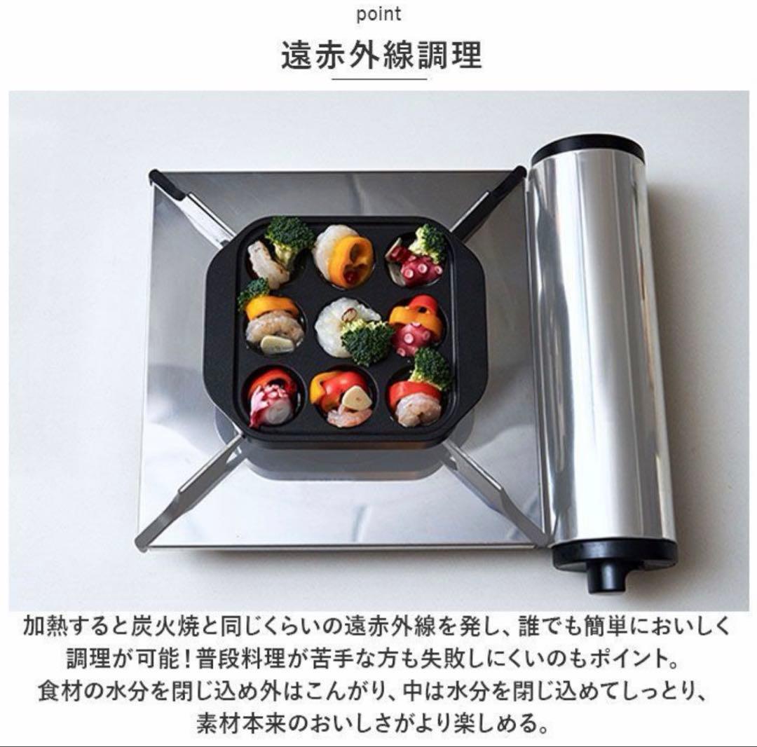 Sumi Maru 遠赤外線たこ焼き器 8穴