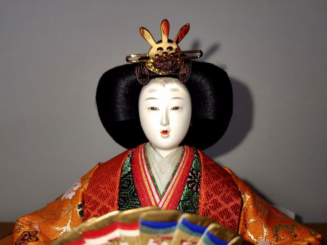 雛人形セット 　春月作（男雛・女雛のみ）