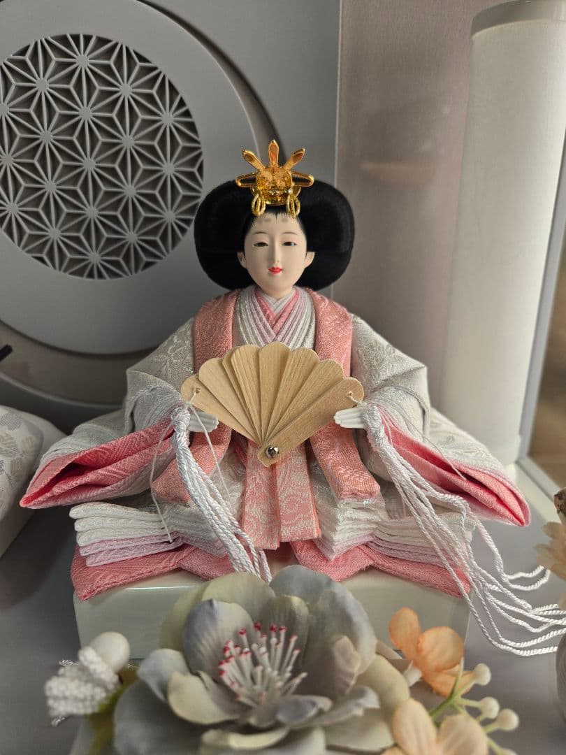 【一点限り】雛人形 ケース飾り　K60