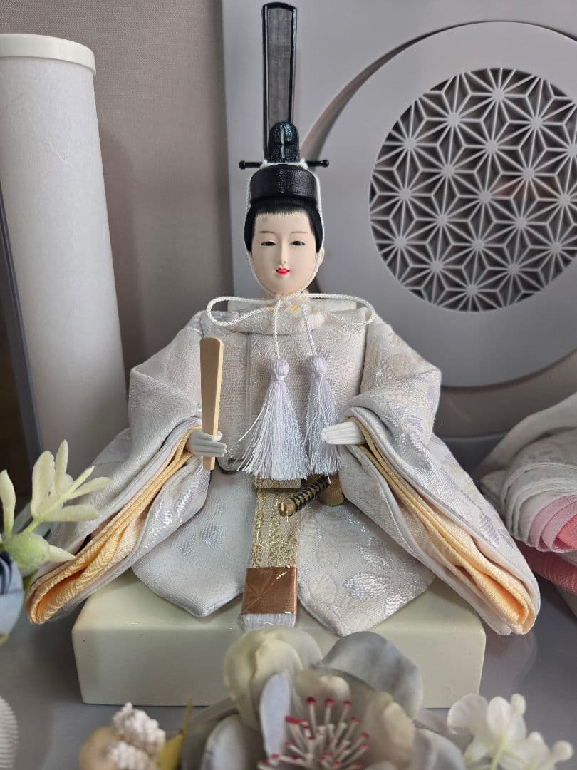 【一点限り】雛人形 ケース飾り　K60