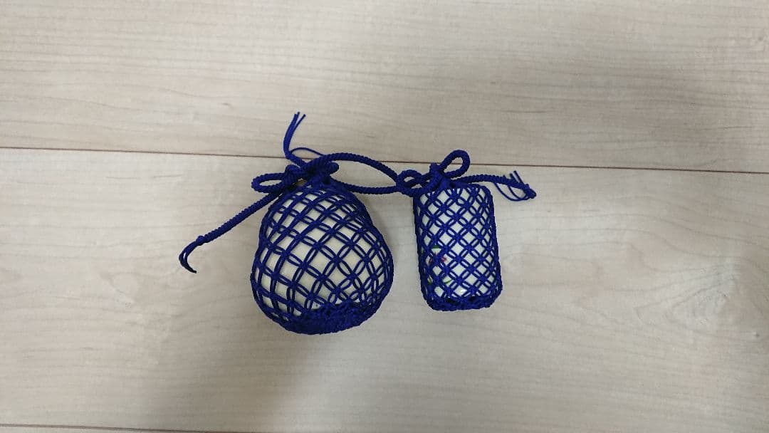 茶巾筒と振出の網袋85・86・87