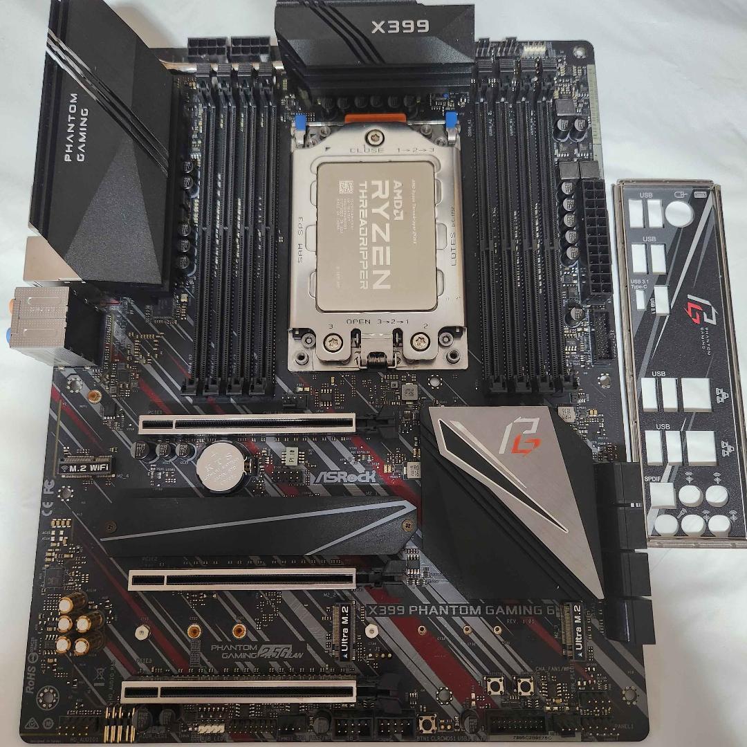 Ryzen Threadripper 2920X マザーボード&CPU&クーラー