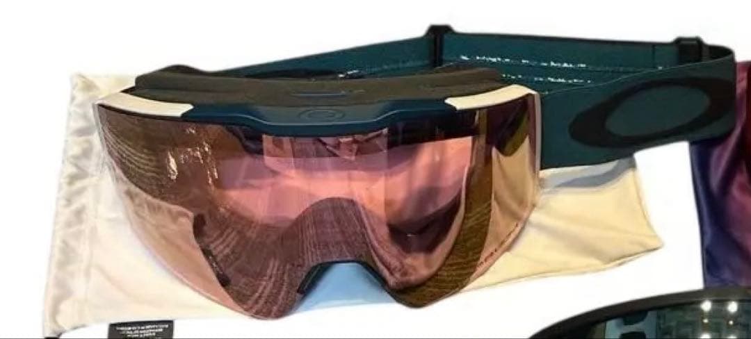 OAKLEY FALL LINE M ゴーグル Prizm Rose ケース付き
