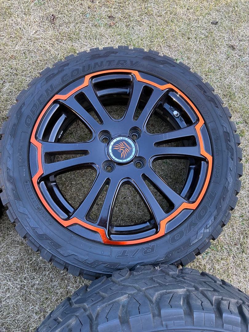 165/60R15 バリ山オープンカントリー アルジェノン フェニーチェ美品！