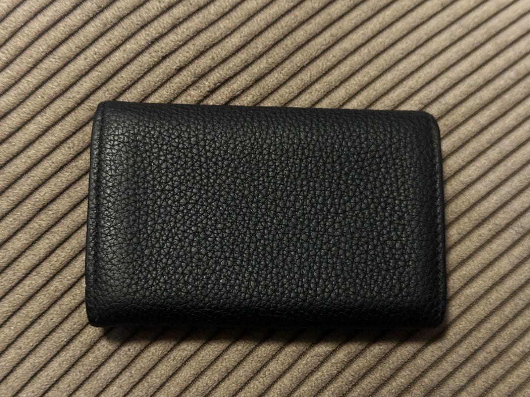 ボナベンチュラ　名刺入れ　ビジネスカードケース　シュリンクレザー