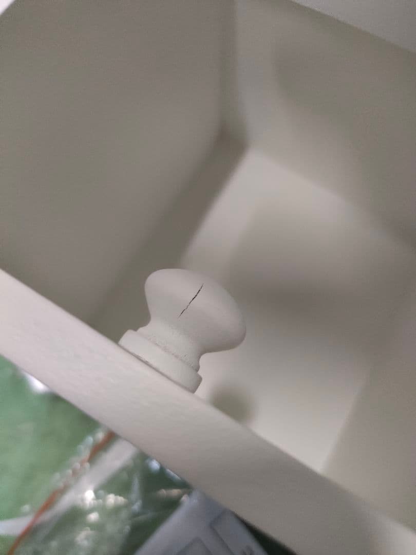 7/0418m01 コスメワゴン MUD-6649WH　小型ドレッサー