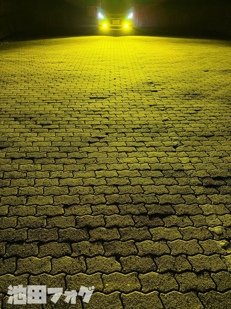 新・裂光シリーズ!!38000lm イエローフォグランプ! H8/H11/H16