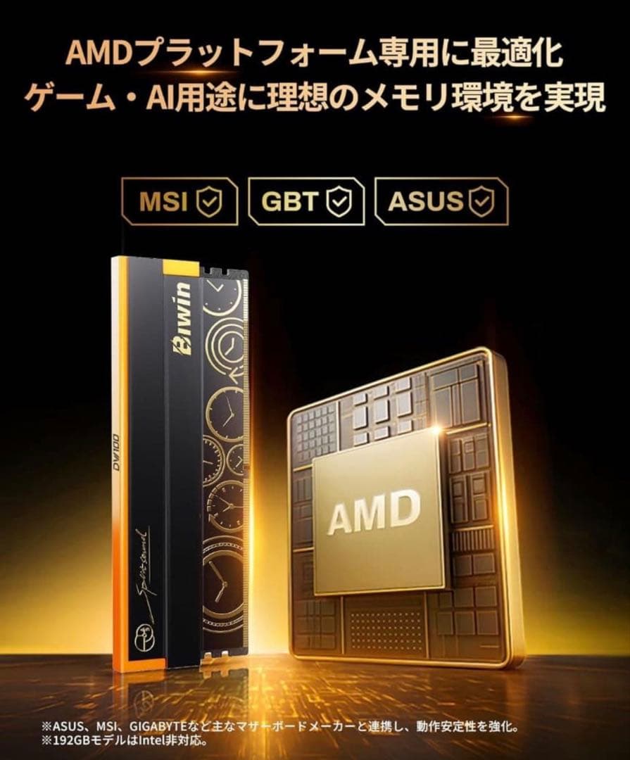 【48GB×4】192GB BiwinDW100 DDR5 管理番号2