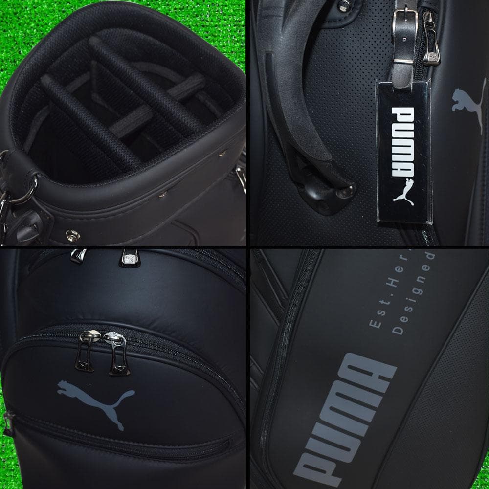 ＰＵＭＡ ＧＯＬＦ プーマ ゴルフ キャディバッグ９型【ブラック】新品！