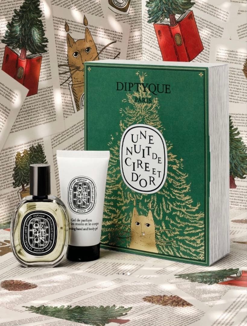 diptyque サプライズブック　ミニキャンドル付き