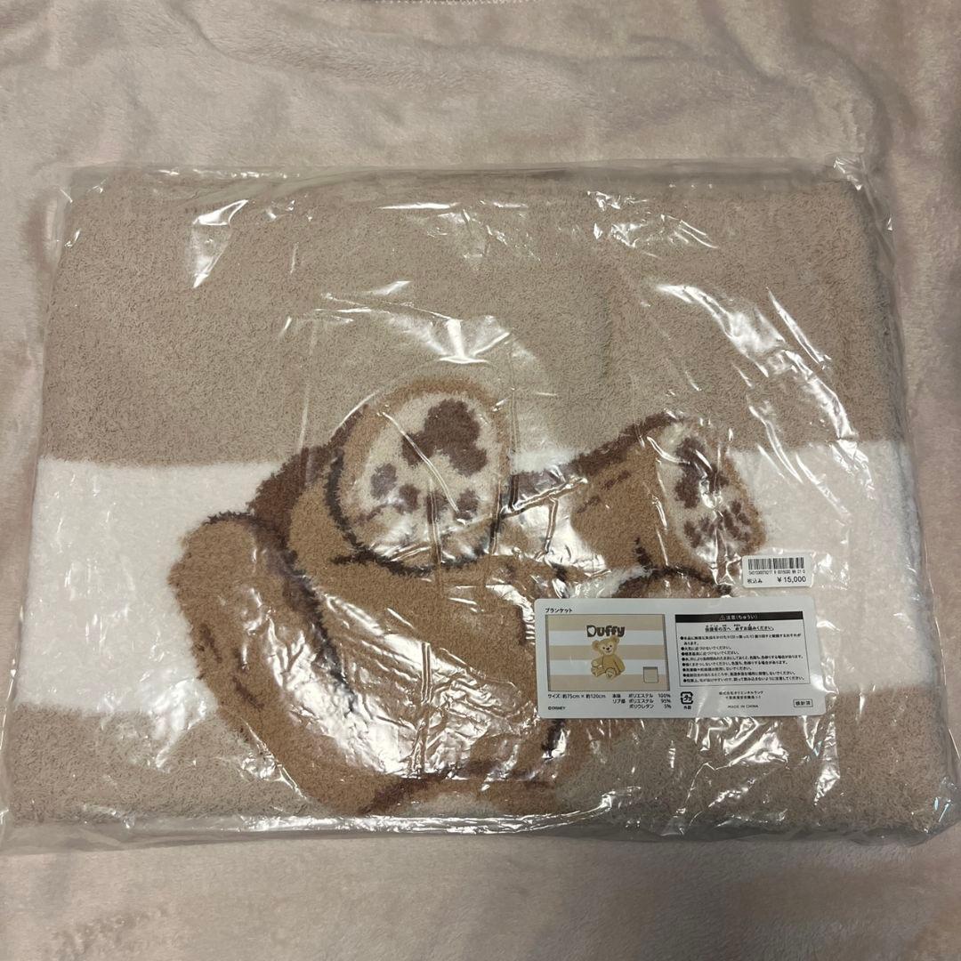 ダッフィー＆フレンズ ジェラートピケ ニットブランケット