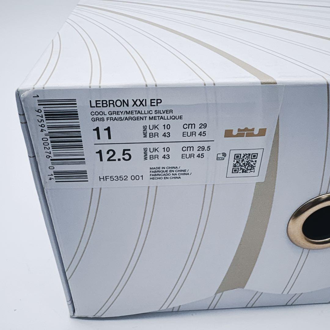 未使用級✨ Nike LeBron XXI EP レブロン21 \"クールグレー\"