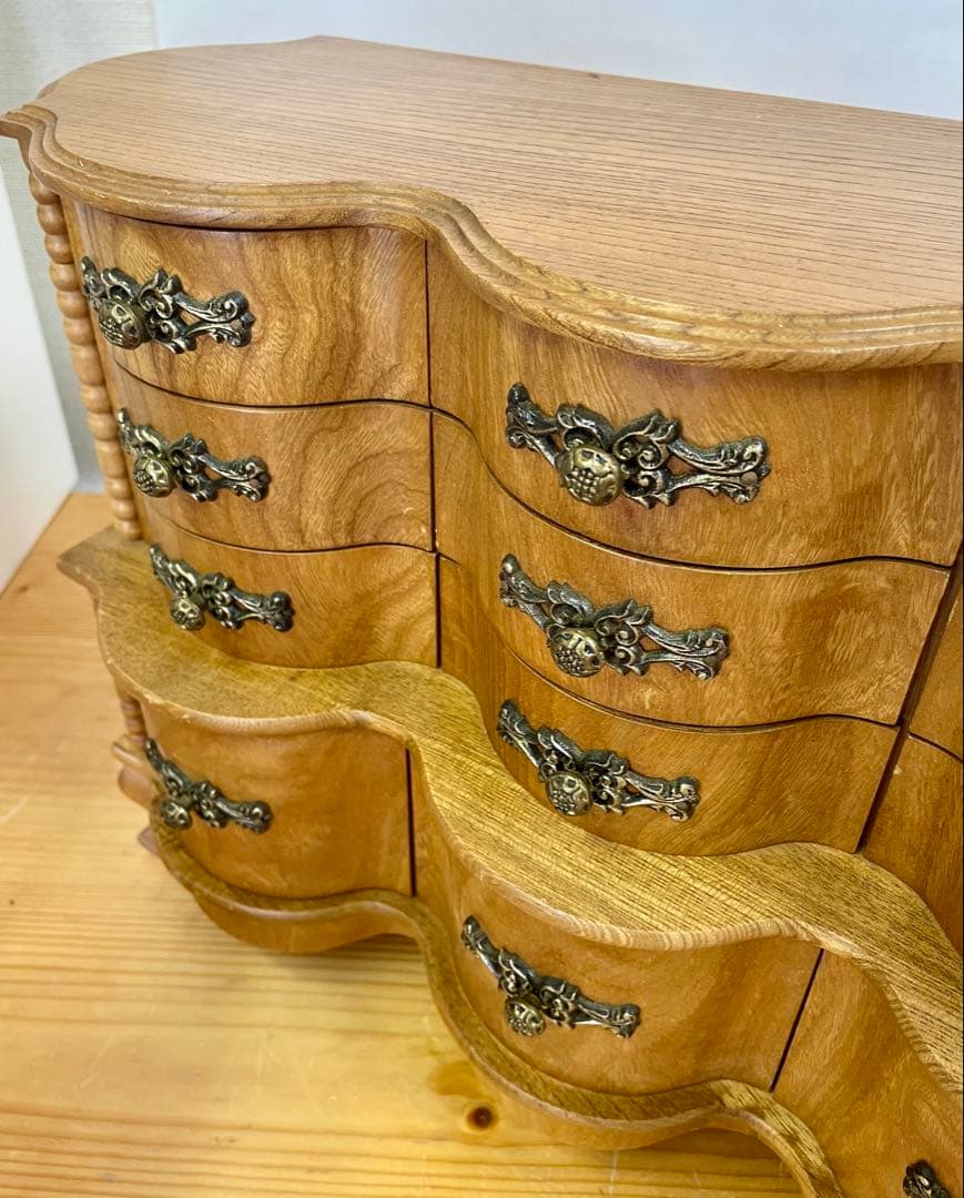 オールドSEIKO製 曲げ木 ジュエリーケース オルゴール MUSIC BOX