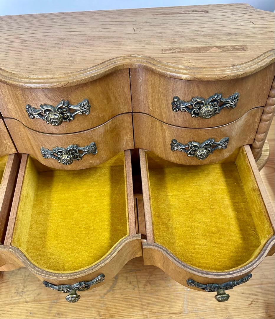 オールドSEIKO製 曲げ木 ジュエリーケース オルゴール MUSIC BOX