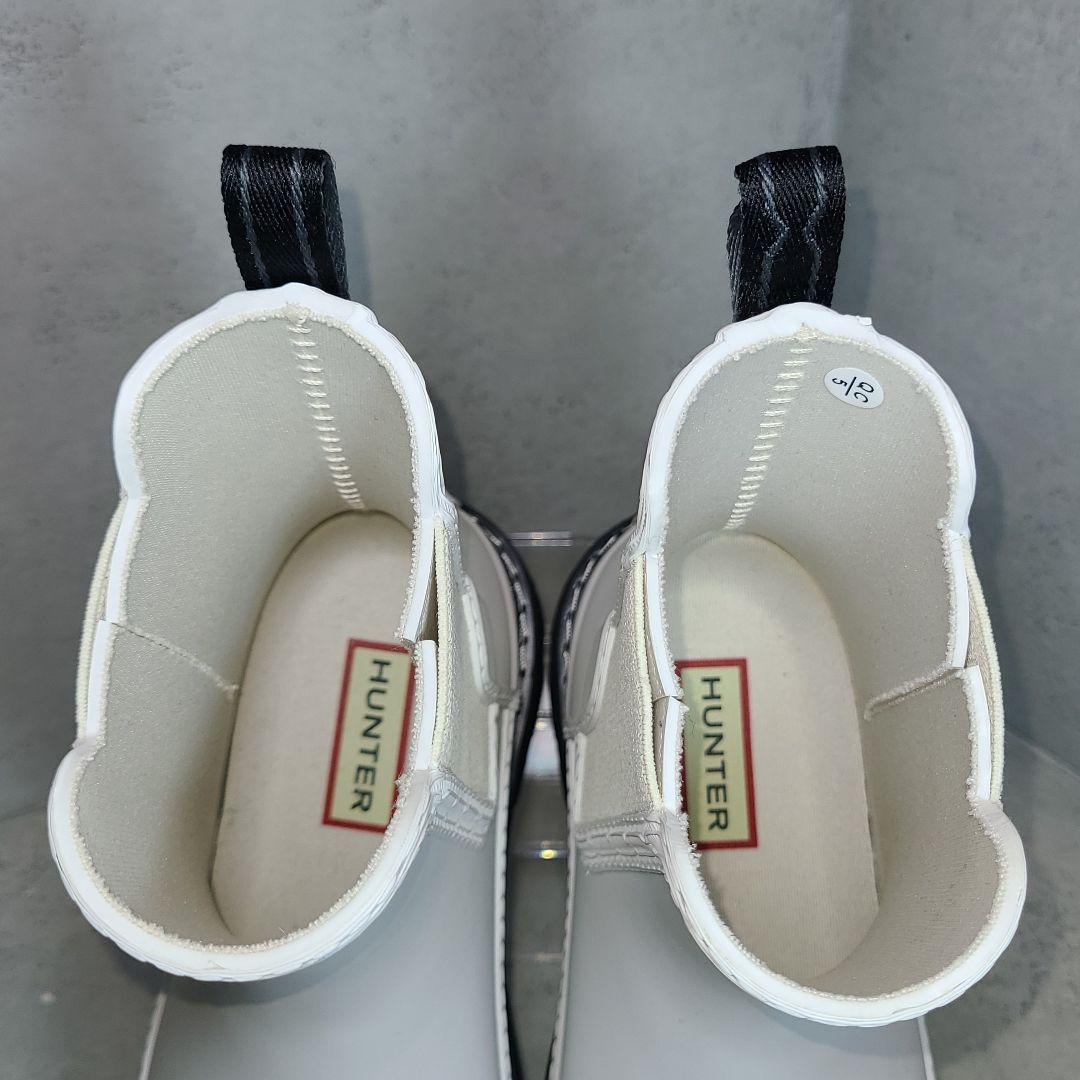 【HUNTER】サイドゴアレインブーツ　リファインド スティッチ ディテール