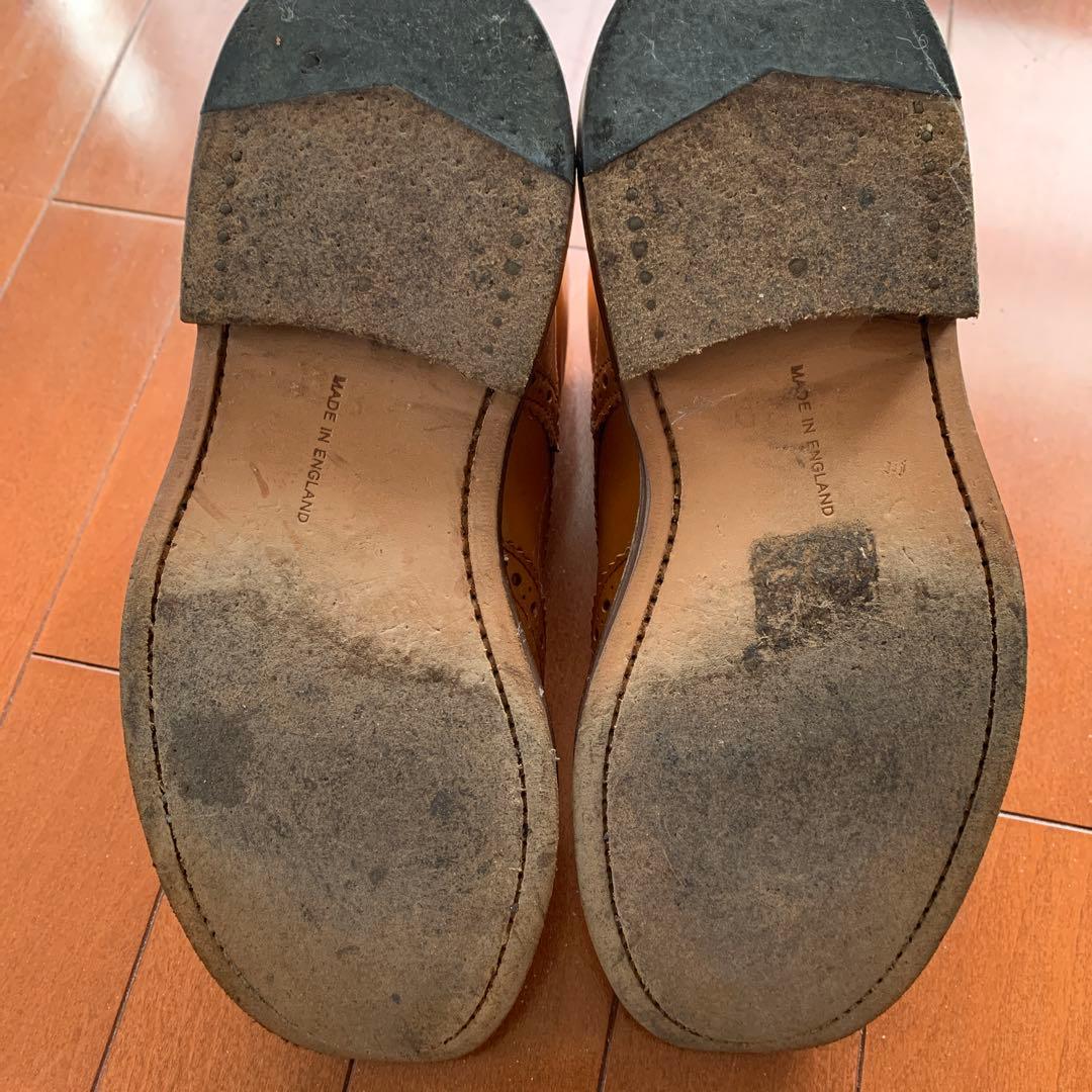 セール！Tricker's ベージュ ブローグブーツ