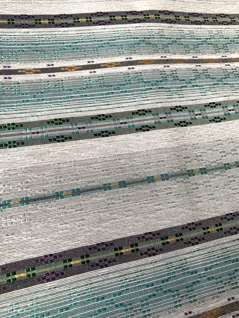 新品未使用　西陣　花織　名古屋帯