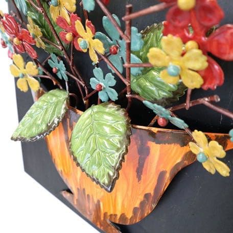 専用❤です˙˚ʚɞ˚˙アンティーク調 ウォールアート オレンジ（壁掛け、壁飾り）