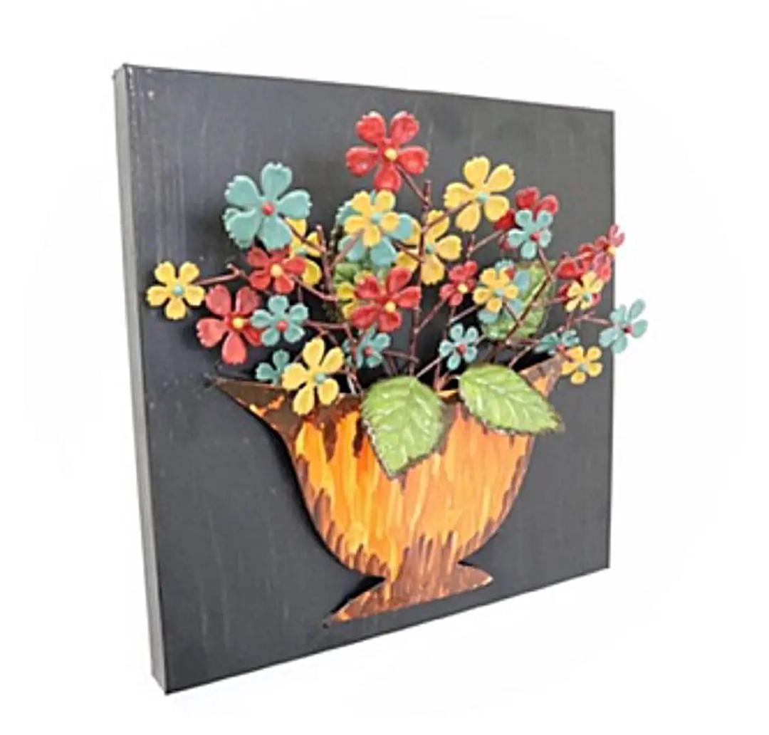 専用❤です˙˚ʚɞ˚˙アンティーク調 ウォールアート オレンジ（壁掛け、壁飾り）