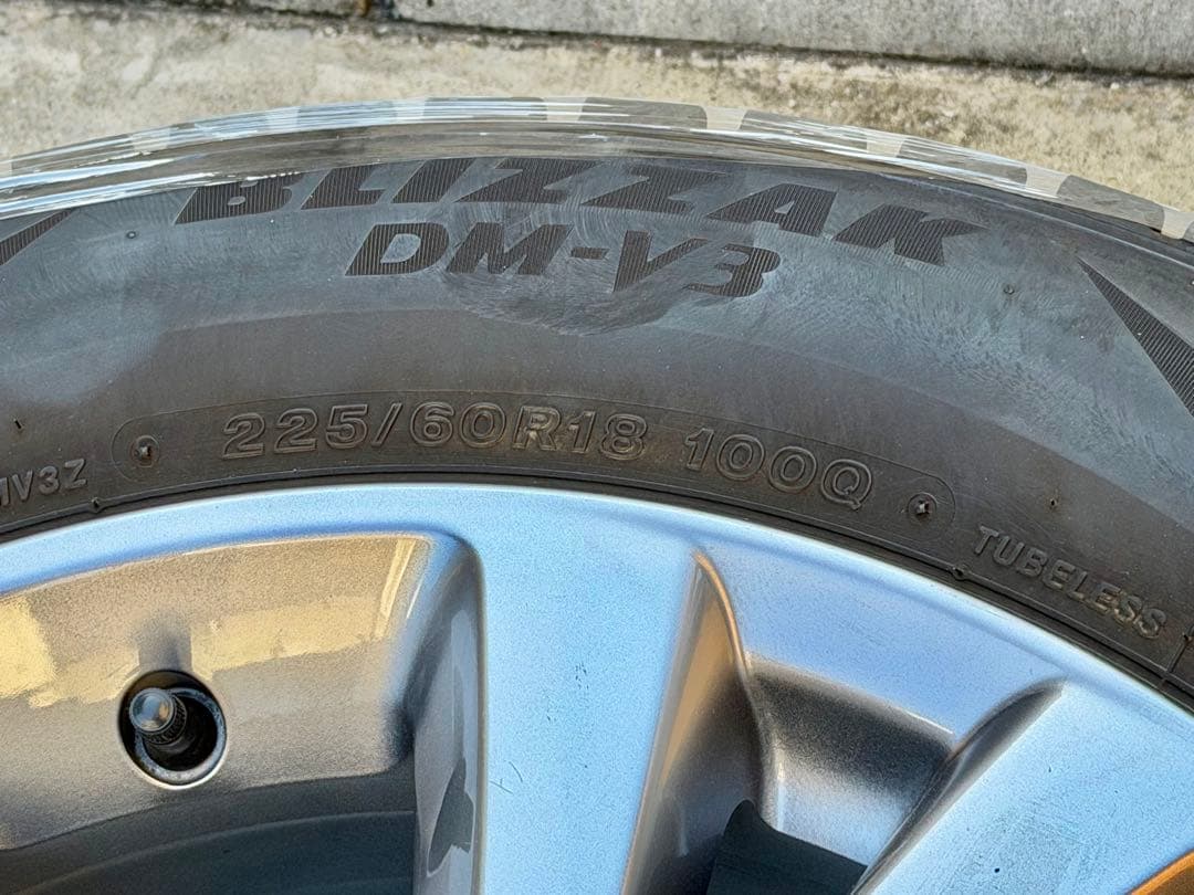 CX-30 純正18インチ4本スタッドレス 225/60R18 CX-8サイズ