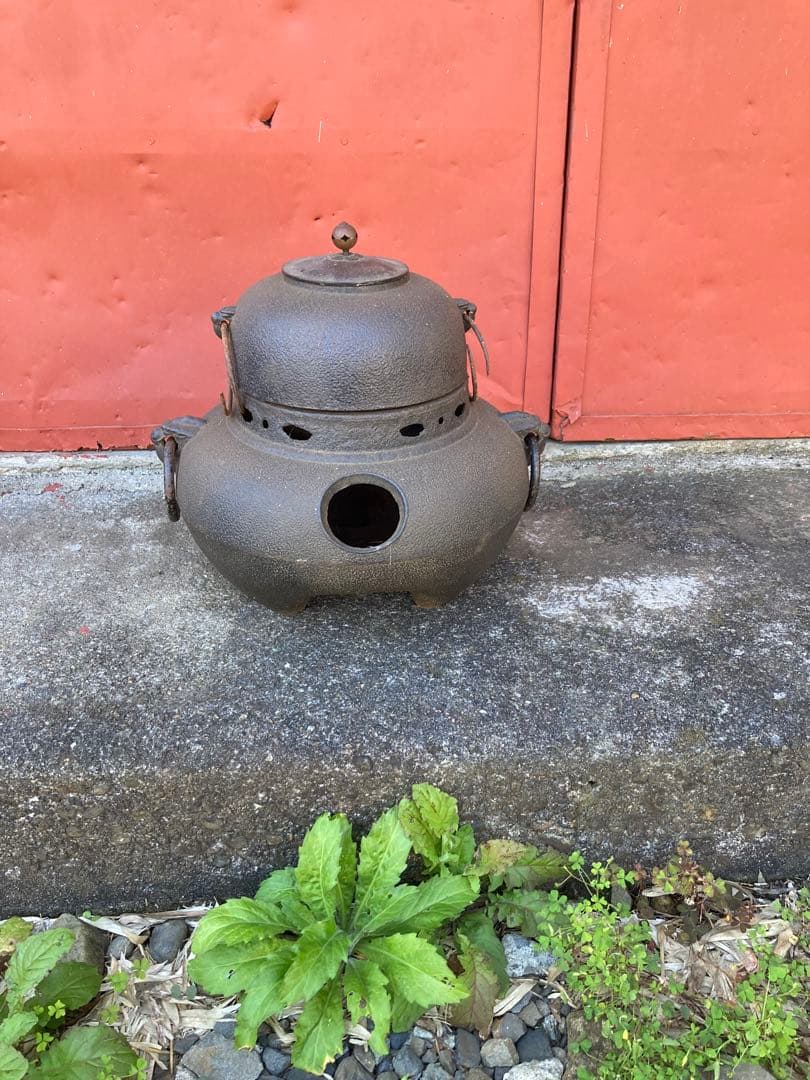アンティーク　茶釜　レトロ　おしゃれ