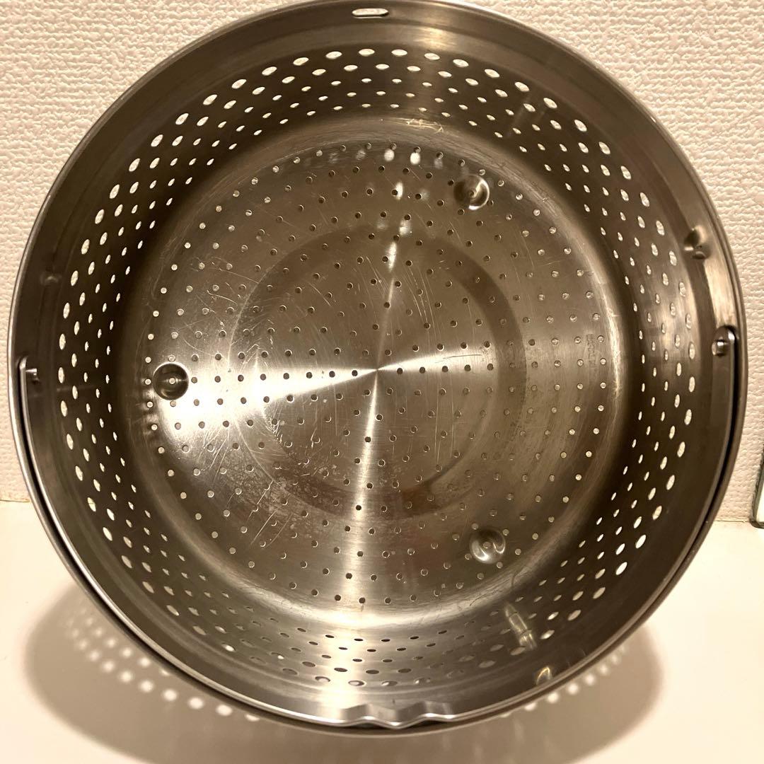 クリステル鍋20cm バスケット付