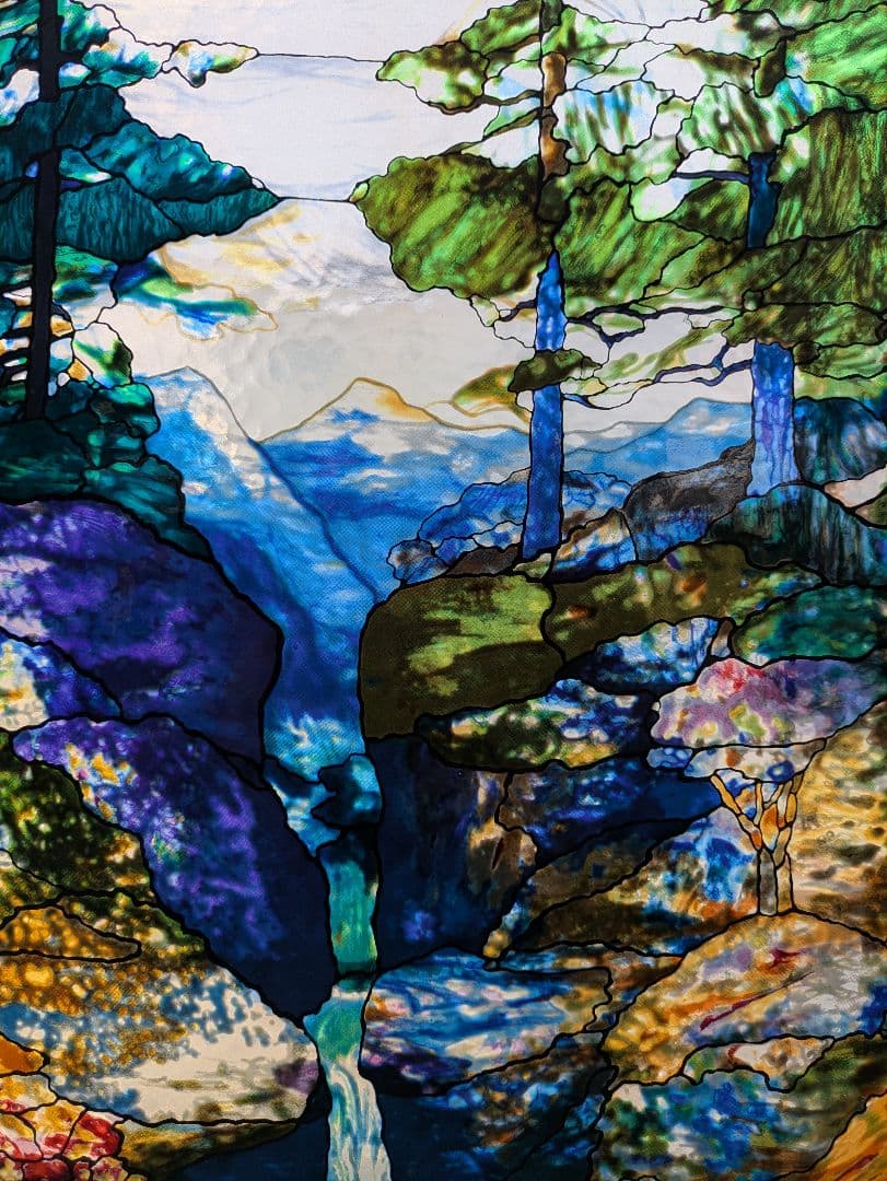 特大レア！ルイスティファニー ステンドグラス