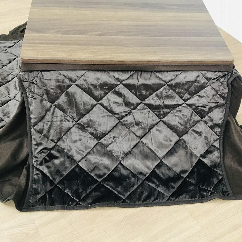 【12月限定特価】【新品】☆折れ脚布団付きこたつ68☆天板リバーシブル