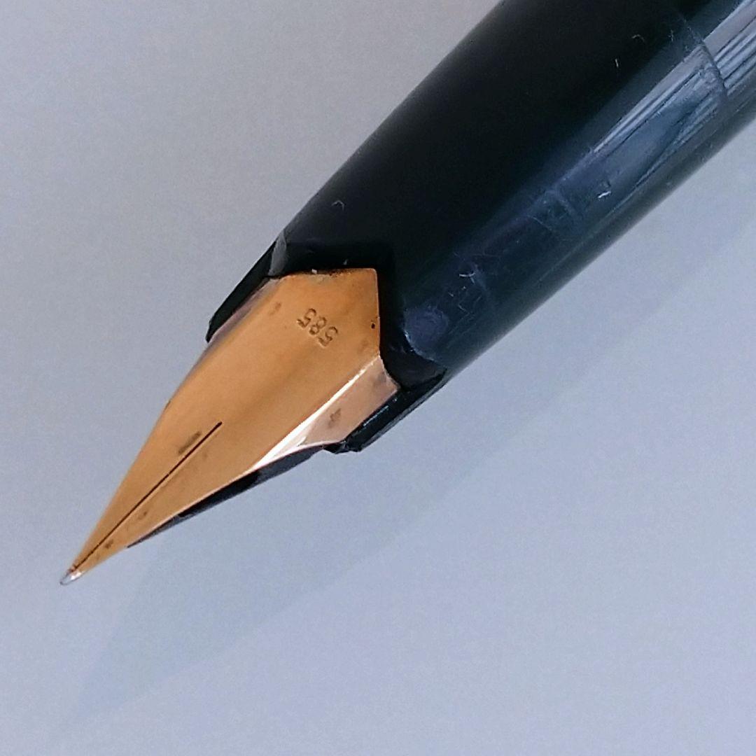 モンブラン　万年　14k グリーン　＋　インク追加可