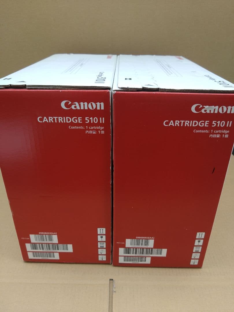 canon トナーカートリッジ510Ⅱ 2本