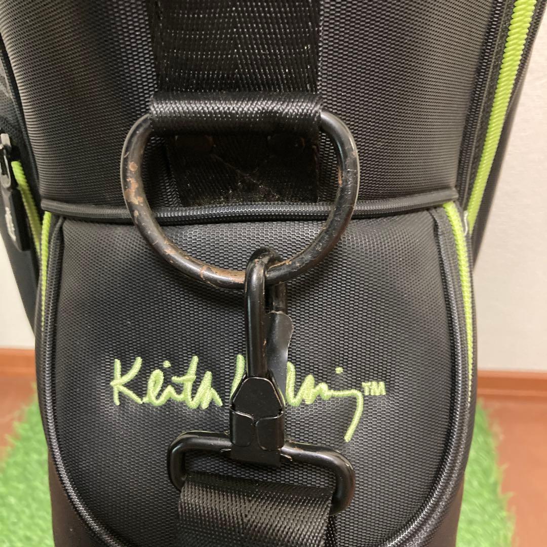 キースヘリング　キャディバッグ　上カバーなし