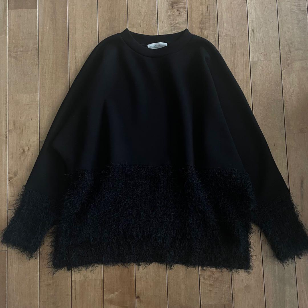 BEARDSLEY ビアズリーファンシーニットコンビトップス切替