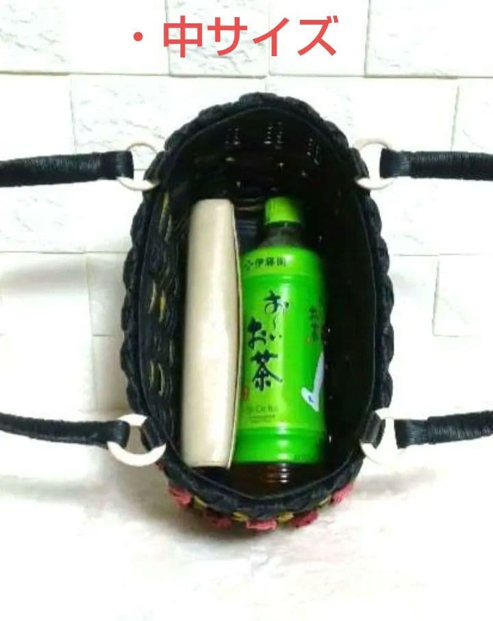 《 たかちゃん 》エコクラフトバンド　かごバック２点セット✕２セット