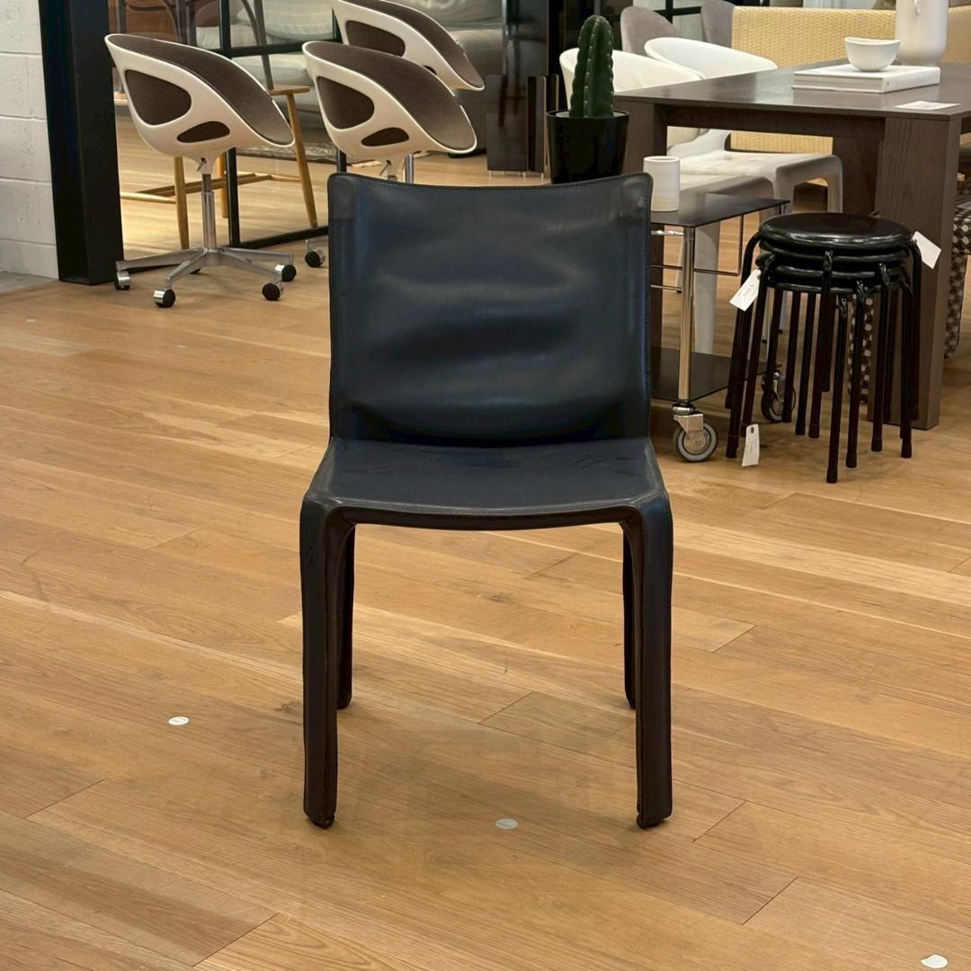 カッシーナ　キャブチェア　アームレス　レザー　CAB　cassina　B