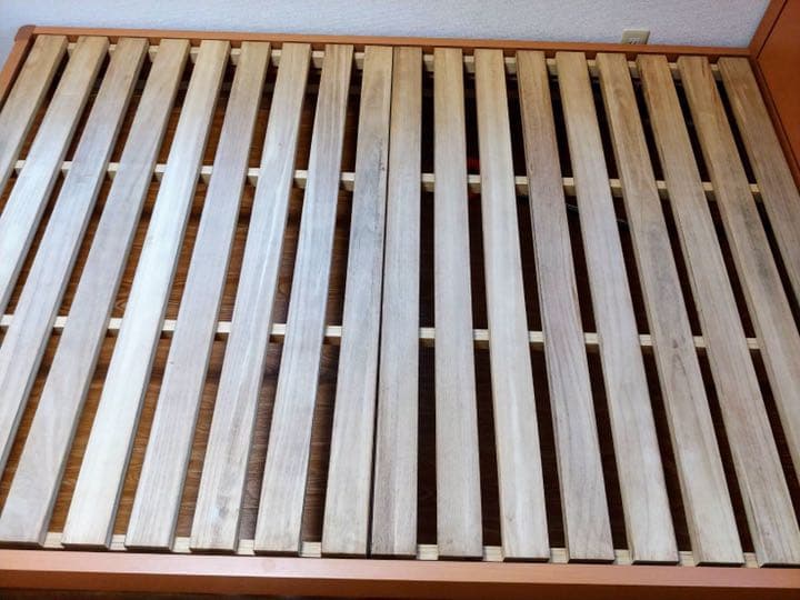 ベッドフレーム ダブルサイズ 大塚家具 マットレス無し