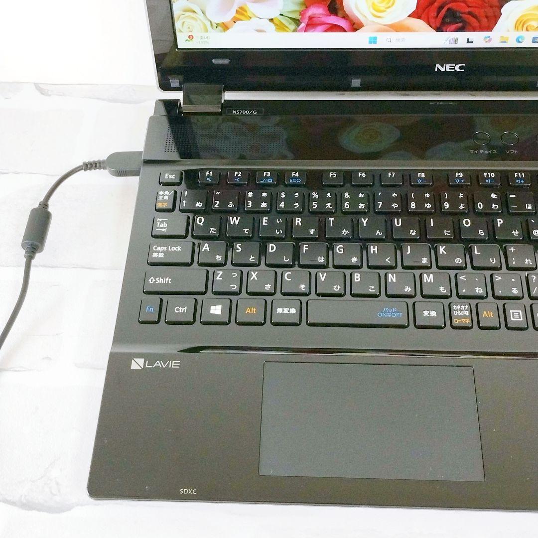 美品！第7世代 Corei7 大量1TB カメラ付 ノートパソコン Win11