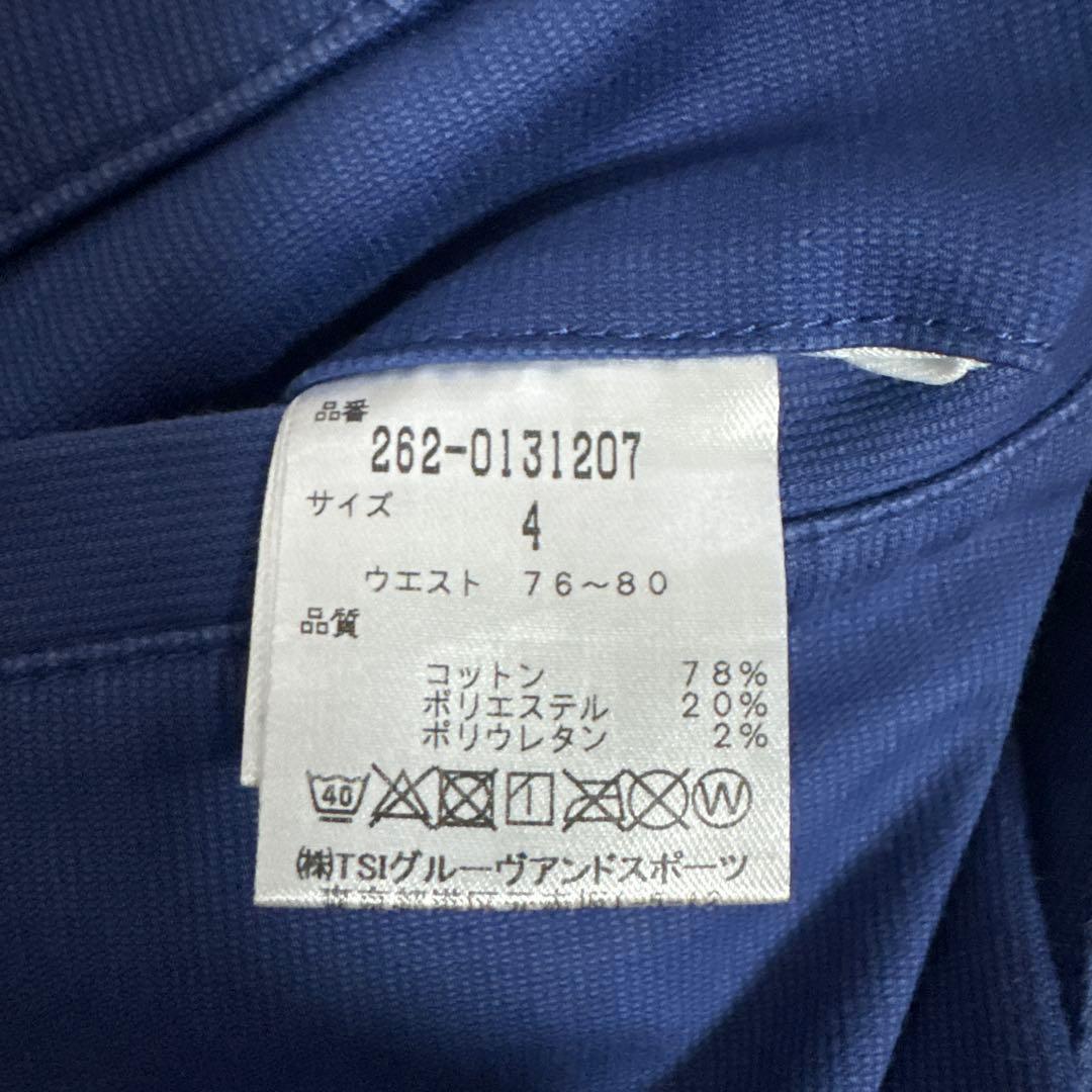 近年モデル 美品 ジャックバニー ゴルフパンツ ネイビー M