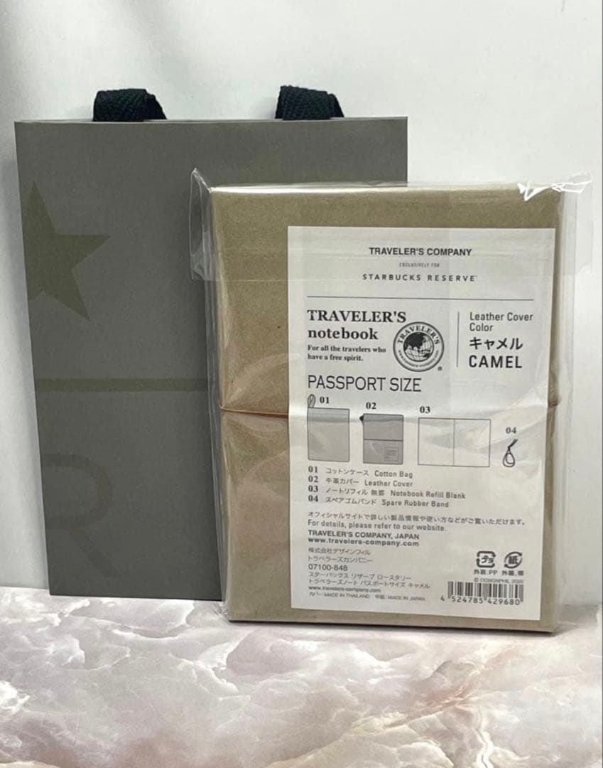 スターバックス ロースタリー トラベラーズノート ブラスタグ