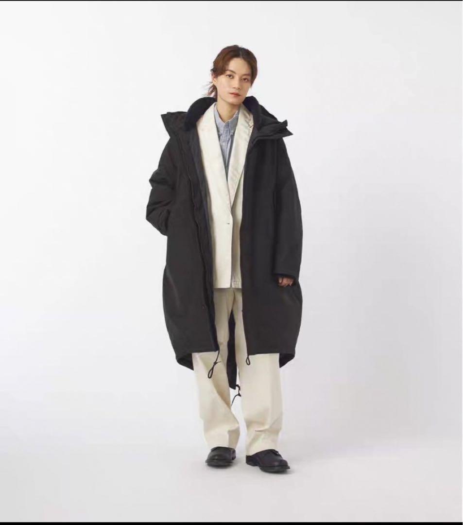 ジャケット・アウター nanamica GORE-TEX Long Down Coat BLACK L