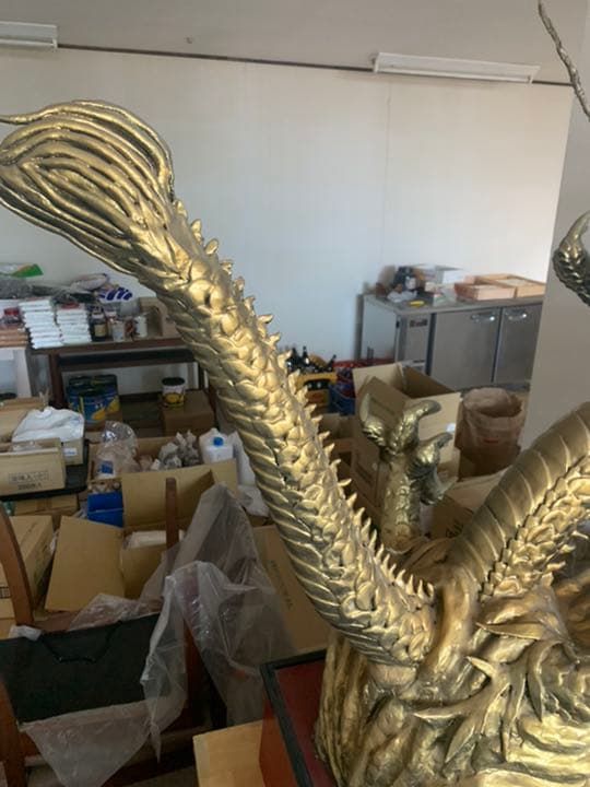 金龍オブジェ　引き取り対応のみ