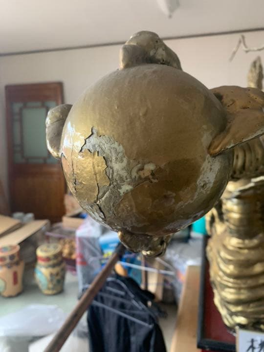 金龍オブジェ　引き取り対応のみ