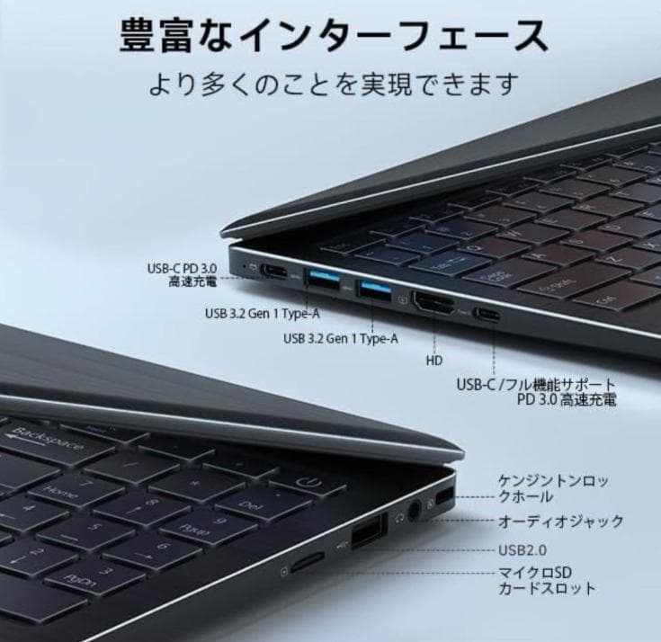 Akocrsiy ノートパソコン 15.6インチ / Windows 11