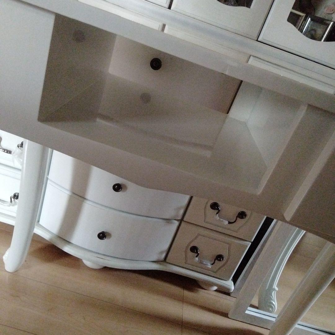 ロココ シャビーシック 猫脚 サイドテーブル コンソールテーブル マントルピース