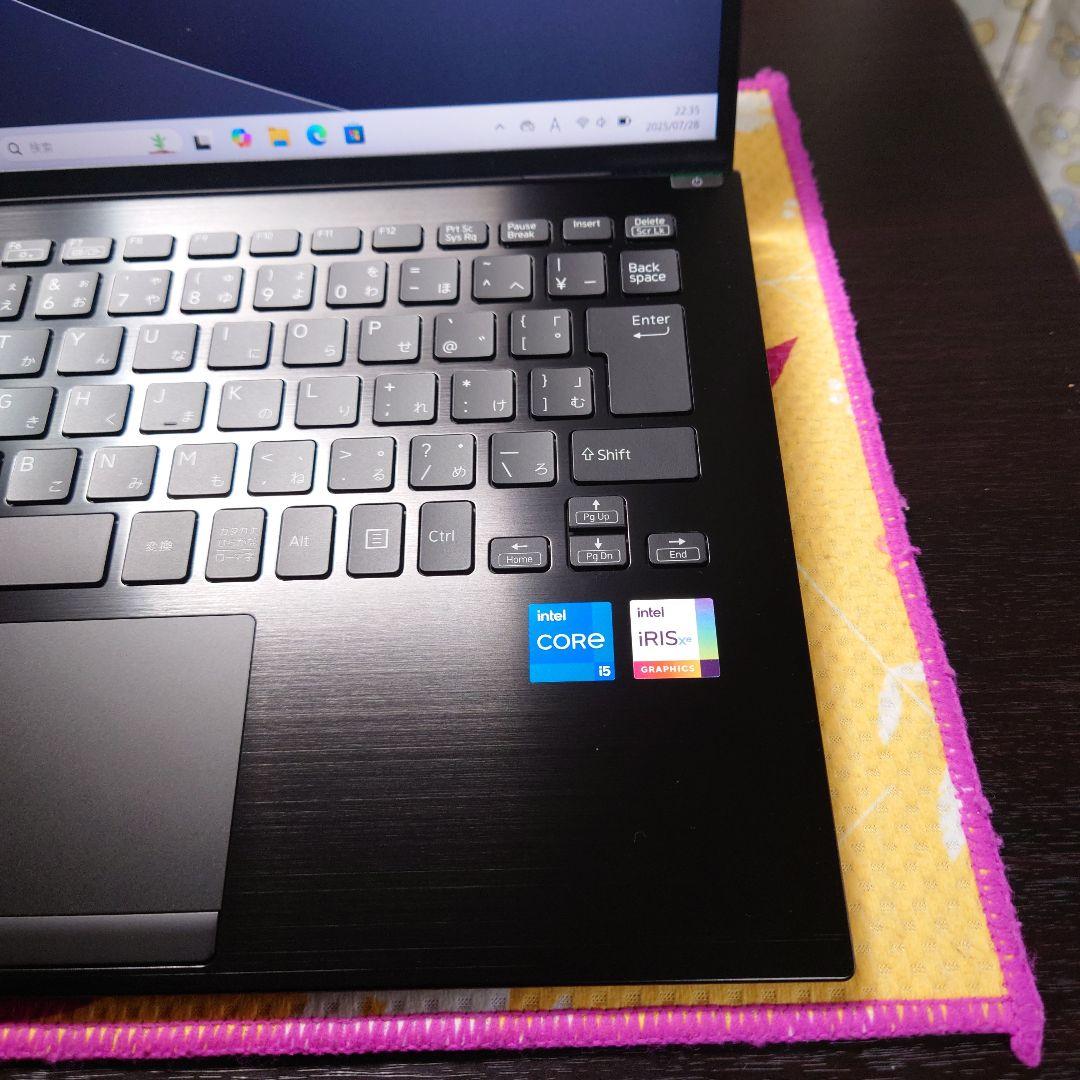 美品！SIMフリー！11世代i5！VAIO proPK21！ノートパソコン！