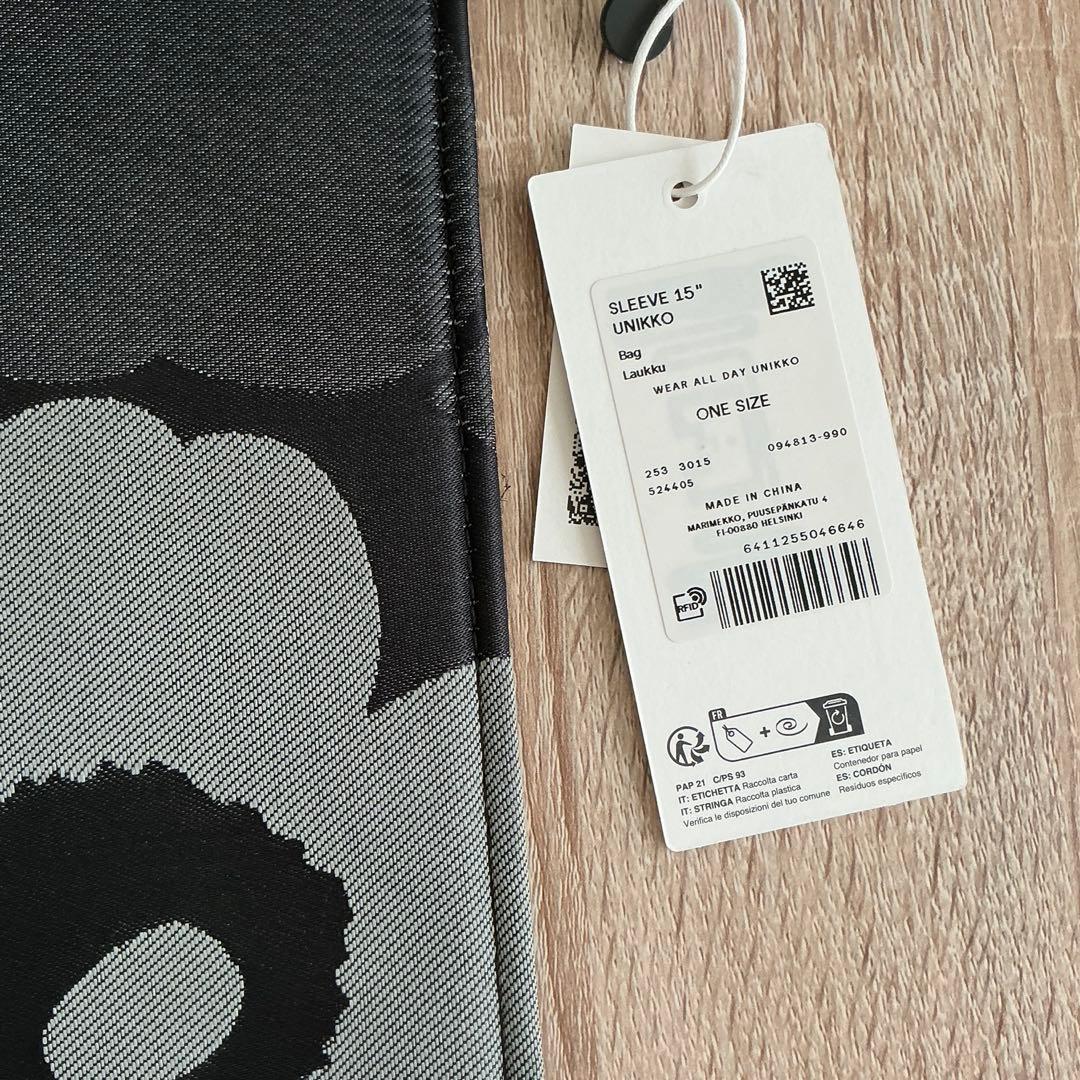 【未使用】マリメッコ Sleeve 15\" Unikko ラップトップスリーブ
