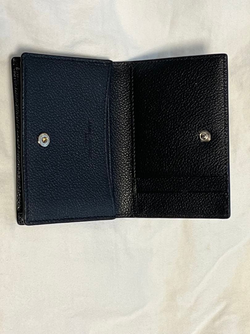 SAINT LAURENT 黒 レザー 名刺入れ　 サンローラン