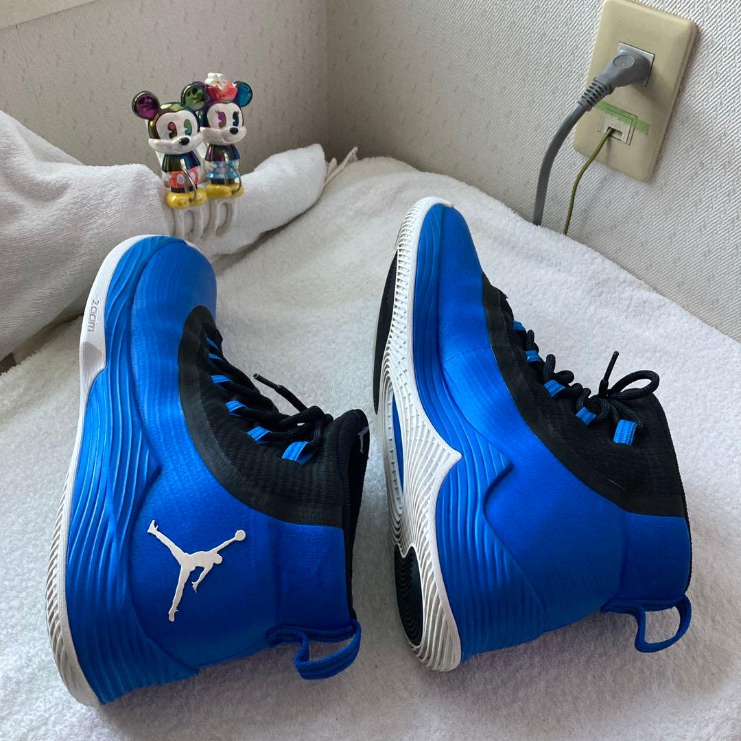 JORDAN ULTRAFLY2 28.5cm バスケットボールシューズ青/黒