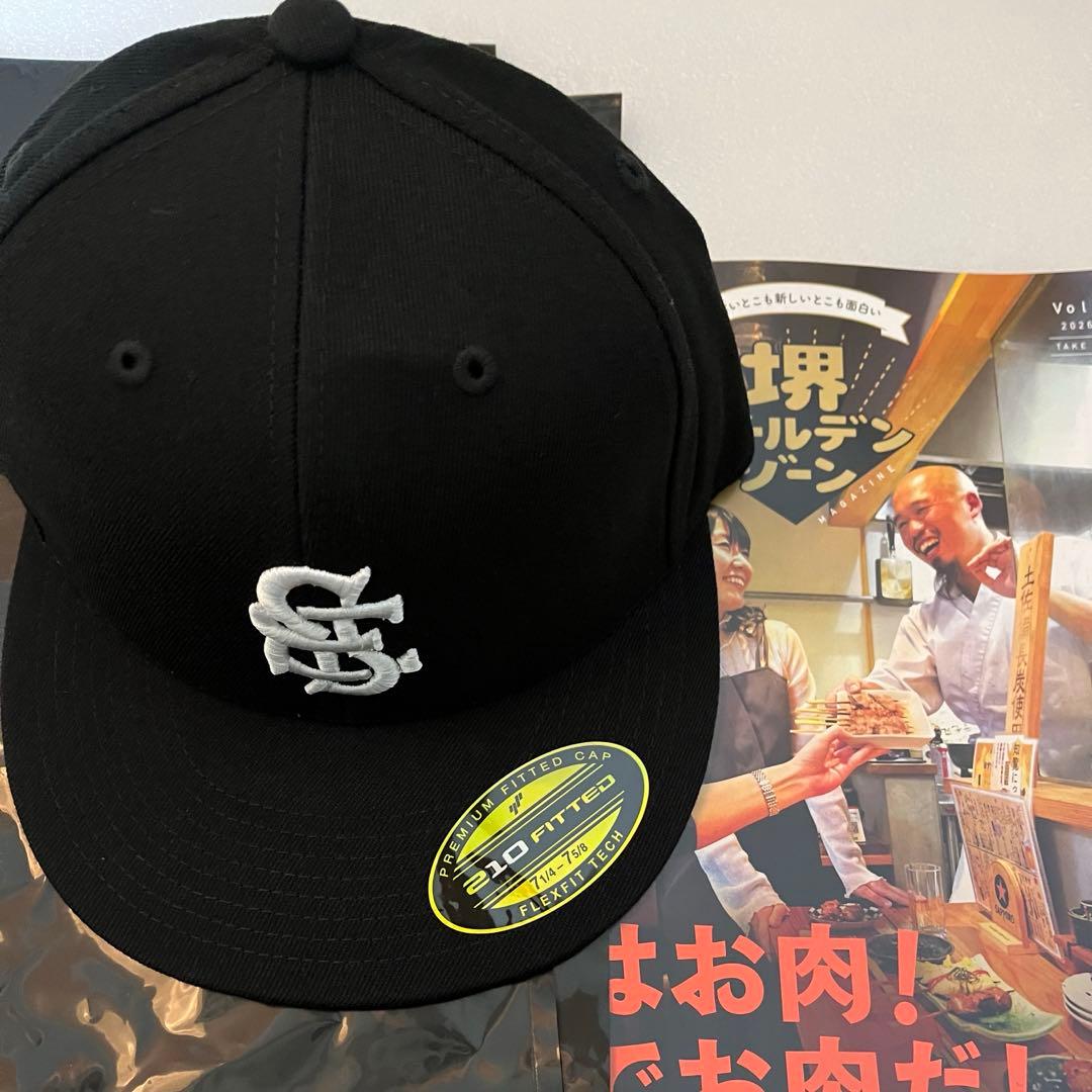 九月八日　キャップ　黒　Lサイズ　コブクロ　黒田俊介着用