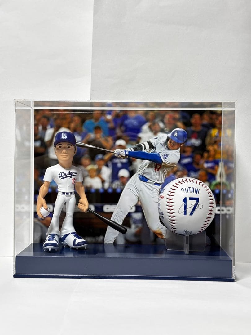 大谷翔平　ディスプレイケース　2024 MVP ボール　ボールケース　ドジャース